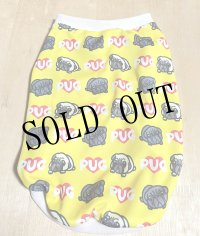 pug黄色☆受注作成（送料無料）