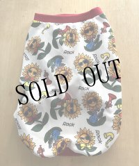 フラワーロック🌻白☆受注作成（送料無料）