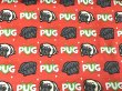 画像2: pugオレンジレッド☆受注作成（送料無料） (2)
